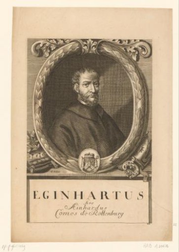 Portrait of Eginhard of Würzburg