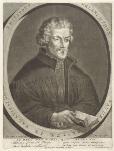 Portrait of Philipp Melanchthon