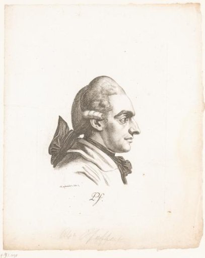 Portrait of Heinrich Pfenninger