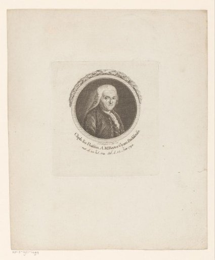 Portrait of Christoph Jeremias Rost