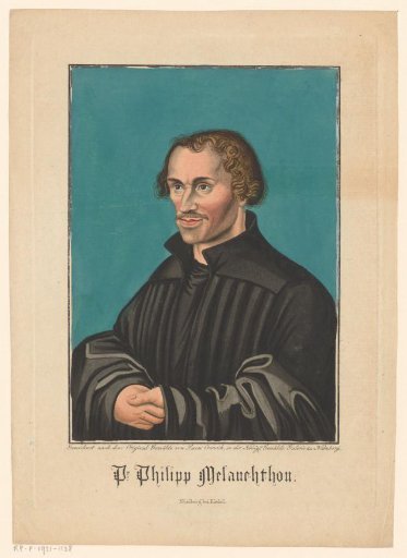 Portrait of Philipp Melanchthon