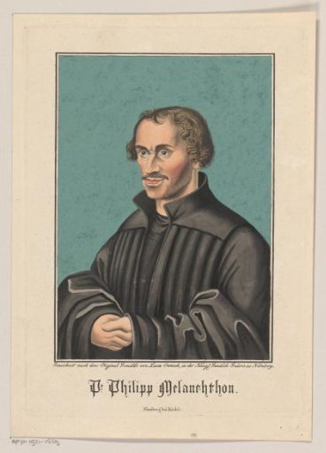 Portrait of Philipp Melanchthon