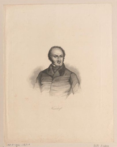 Portrait of Karl Wilhelm Naundorff