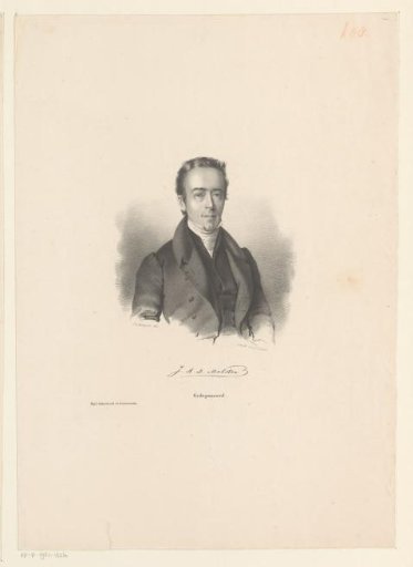 Portrait of Johannes Abraham Dederiks Molster