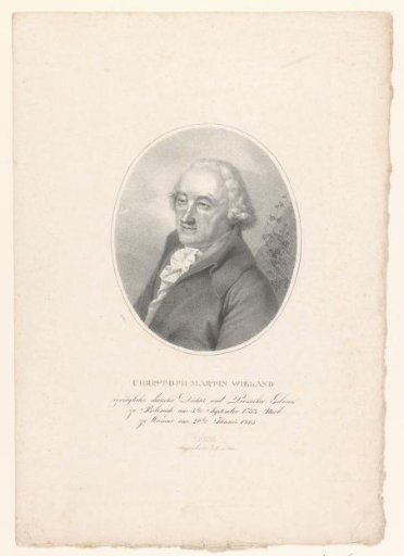 Portrait of Christoph Martin Wieland