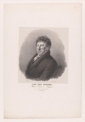 Portrait of J.M. van Roggen