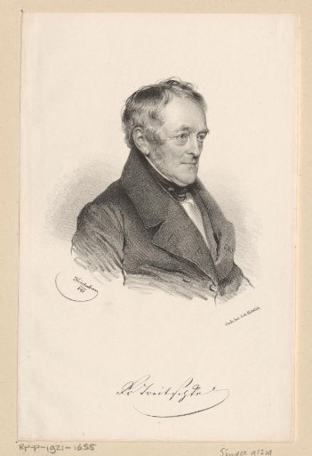 Portrait of Georg Friedrich Treitschke