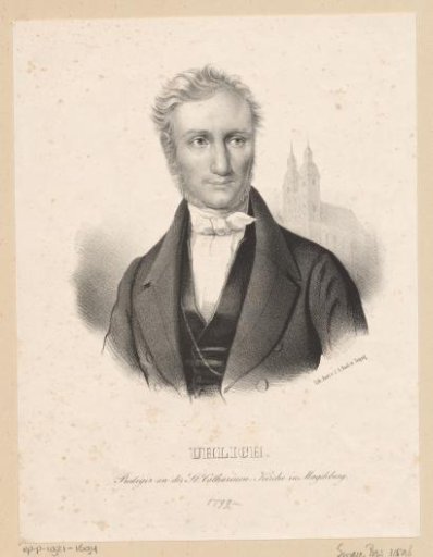 Portrait of Leberecht Uhlich