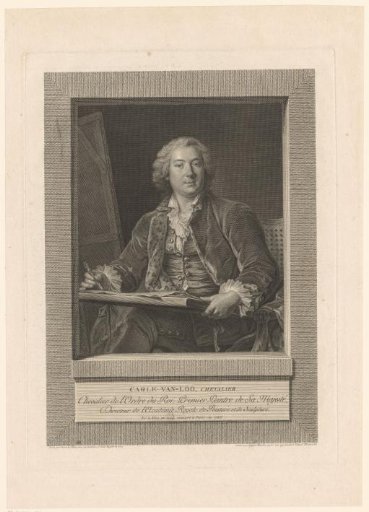 Portrait of Carle van Loo