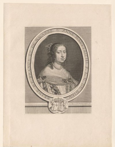 Portrait of Anne of Austria, Queen of France