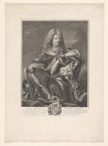 Portrait of Louis Antoine de Pardaillan de Gondrin