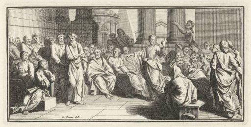 Paul preaches at Athens