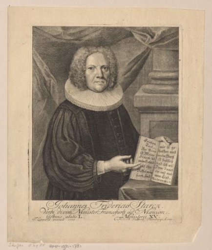 Portrait of Johann Friedrich Starck at the Age of 50