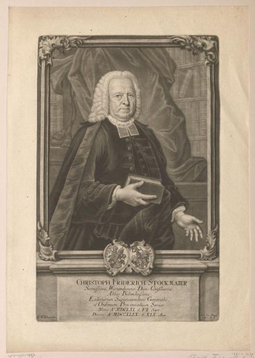 Portrait of Christoph Friedrich Stockmayer