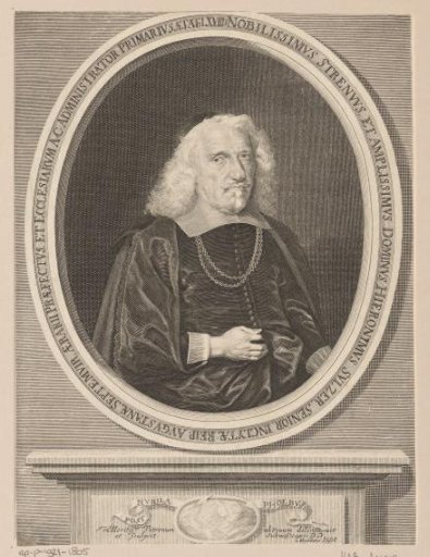 Portrait of Hieronymus Sulzer at the age of 68