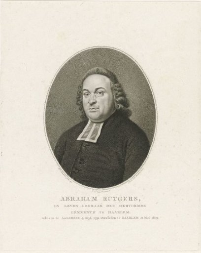 Portrait of Abraham Rutgers