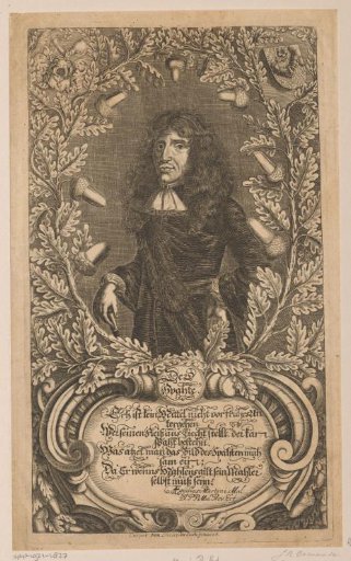 Portrait of Caspar Stieler
