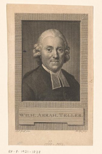 Portrait of Wilhelm Abraham Teller