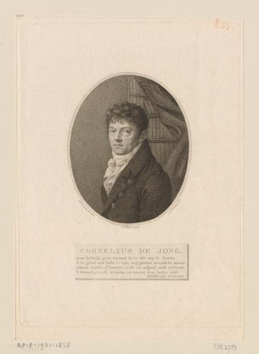 Portrait of Cornelius de Jong