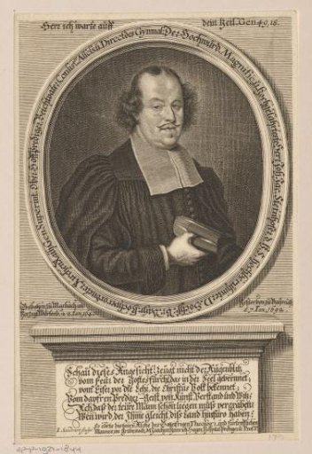 Portrait of Johann Jacob Steinhofer