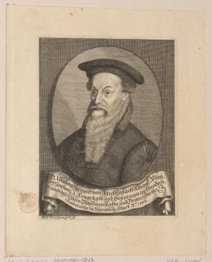 Portrait of Ulman Stromer von Reichenbach