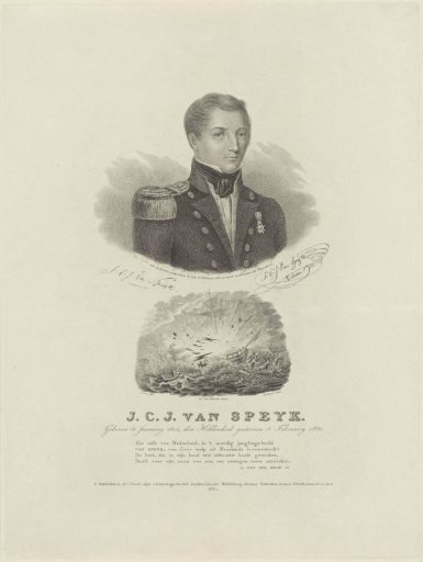 Portrait of Jan Carel Josephus van Speyk