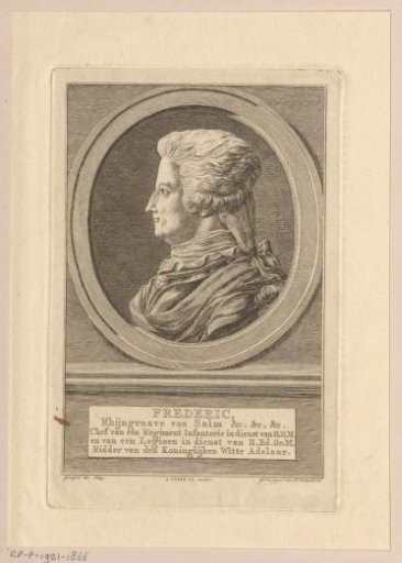 Portrait of Frederick III, Count Palatine of Salm