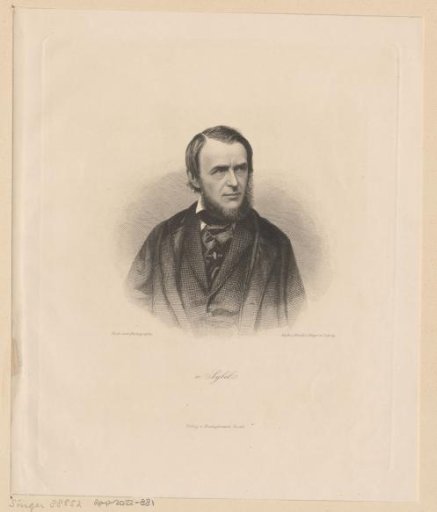 Portrait of Heinrich von Sybel