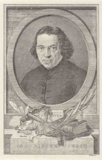 Portrait of the Minister Jan Nieuwenhuyzen