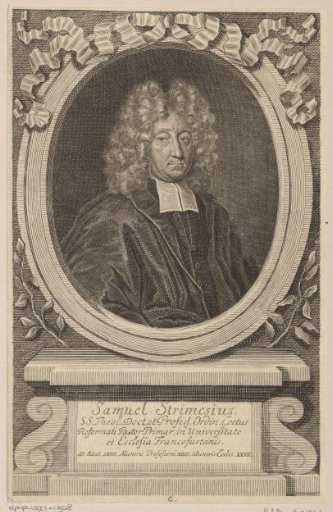 Portrait of Samuel Strimesius at the Age of 58