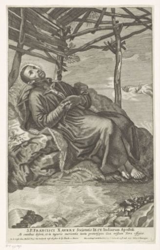 St. Francis Xavier on His Deathbed