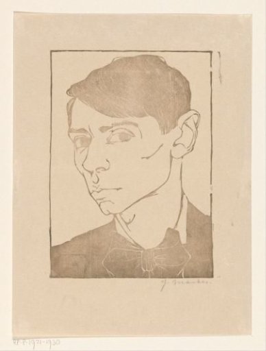 Self-portrait with a bow tie