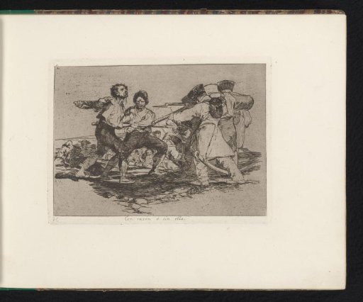 Struggle between Soldiers and Militia