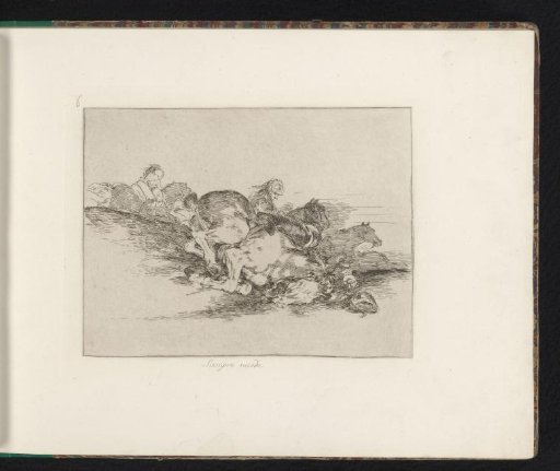 Kneeling Cavalryman Trapped under his Horse