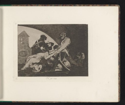 Women and a Baby are Dragged Away by Soldiers