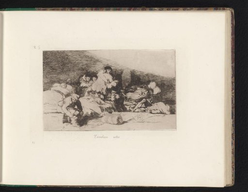 Wounded soldiers in a hospital