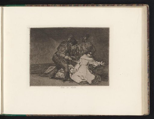 Soldier stabbing a clergyman dead