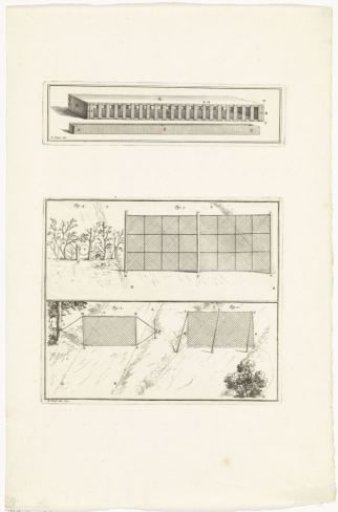 Flat cage and animal traps
