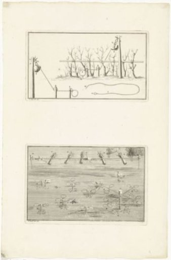 Constructions for bird and duck snares