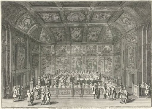 Meeting Room of the States of Holland and West-Friesland, ca. 1730
