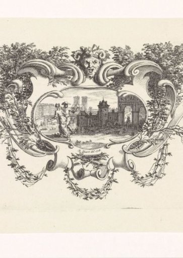 Scene from the comedy Phormio by Terence