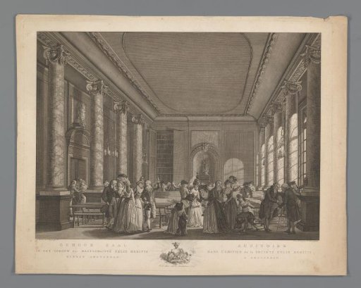 Lecture Hall in Felix Meritis, 1789