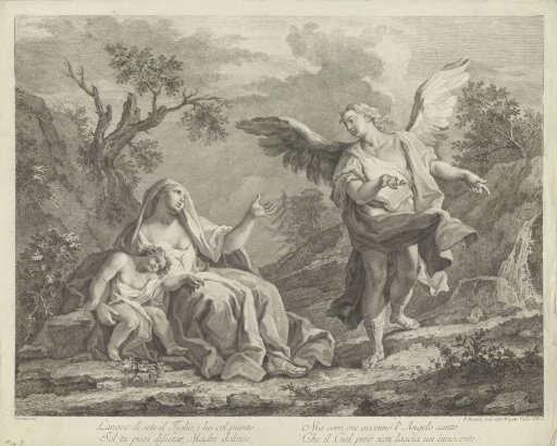 Hagar and Ishmael in the Desert