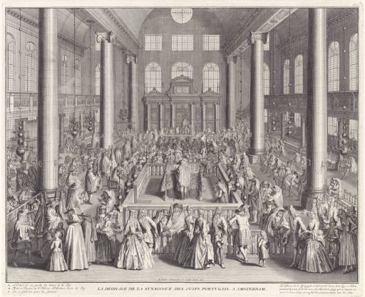 Inauguration of the Portuguese Synagogue in Amsterdam, 1675