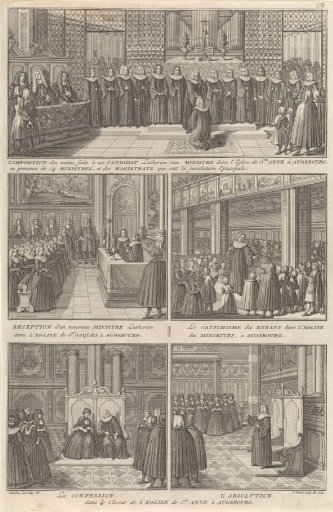 Installation of new preachers, catechism, and confession among the Lutherans in Augsburg