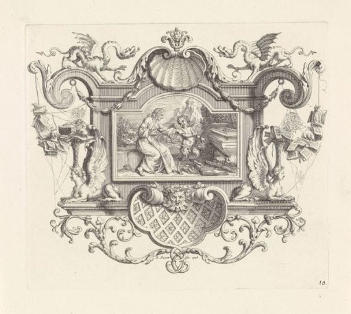 Nicolas Boileau with a Satyr