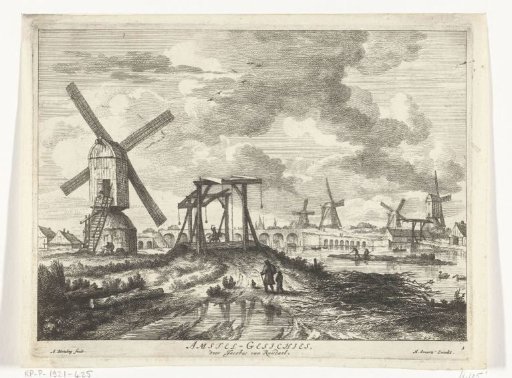 View of the Hogesluis from the Utrecht side