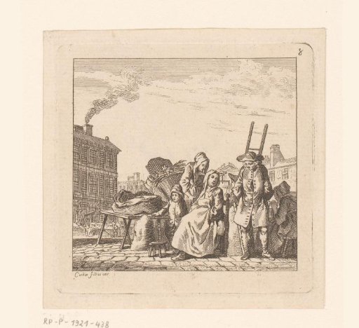 Vendors on a market