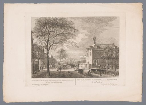 View of the Oudzijds Huiszittenhuis in Amsterdam