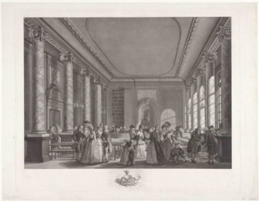 Lecture hall in Felix Meritis, 1789